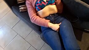 I get a blowjob from my aunt while my uncle is away, with her big ass and monster cock.