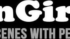 诱人摩门辣妹当害羞男面扣逼😍