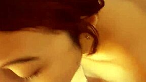 Stepsister sucking big cock