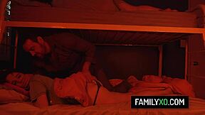Perv stepdad fucks her best friend Kelsey Kage and Lily Moon