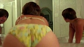 I watch this hot blonde dancing and bouncing her ass backstage, feeling so aroused.