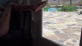 Blonde teen kelly surfer creates homemade video with her step dad