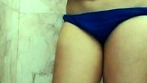 I watch desi girl fingring in bathroom with hindi talk part 2