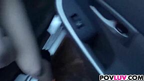 car wash slut alice white gets a big cock blowjob at the station