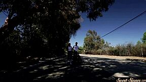 Horny teacher rides cock in steamy classroom encounter