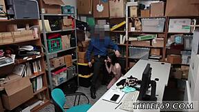 what’s up with this first-time threesome outside with police?