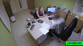 Y Solves Debt With Tight Pussy Sex For Cash