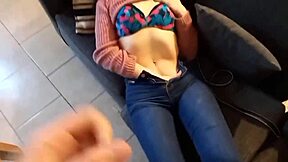 cuñada caliente pide polla y se la follan espectacularmente