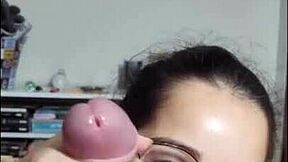 White Wolf OFC, sucking huge white cock in the morning with White Moon?