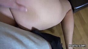 glamorous czech teen gets tempted in the mall, then drilled in POV