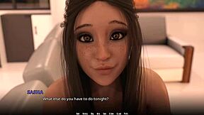 amateur teen with big butt and tits enjoys intimate moments