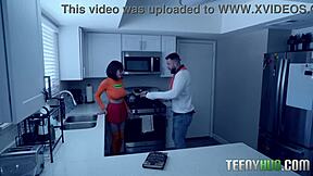 petite teen rissa may plays boob clues with brother love and will pounder