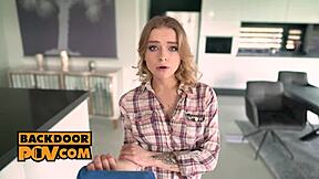 Pov Intense Anal Threesome With Flexible Slut Alexa Flexy