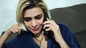 I Called An Electrician For Tv Help, But Ended Up Paying With Wet Pussy And Blowjob