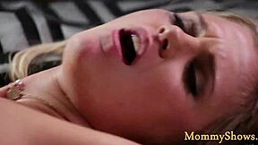 Amazing stepmom engages in queening with her stepdaughter.