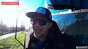 german big ass teen wants it hard in the bums-bus kim davis