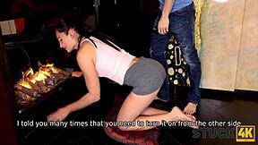 Stuck4k not being able to move at all gave the kinky wife a naughty idea