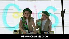 Will coco lovelock and haley spades let their pussies be used freely?