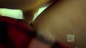 Latina couple tries banana humiliation first time