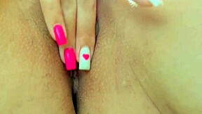 Young Cute Asian's Tight Pussy Fingered Close-Up for Luxury Orgasm!