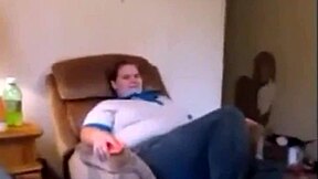 Foodlion girl sucks monster cock, orgasms from blowjob, swallows creampie cum