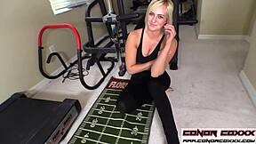 Yo, check Kate England’s taboo assjob workout in POV!