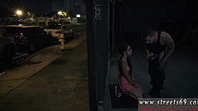 Guys hit on cute teen with glasses