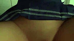 Horny schoolgirl with huge tits gets her tight pussy fucked 😍