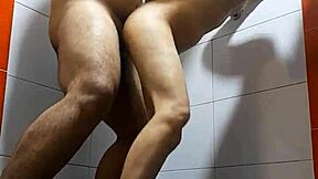 i spied on nora milf giving a blowjob and hard sex in the bathroom, got horny and couldn't resist fucking her - andy z 94