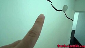 Amateur Stepsis Gargles Hot Spunk in Wild Pov Action