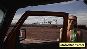 Blonde Natural Slutty Girl Sahara Skye Craves Charles Dera's Cock