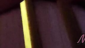 teen student fingers my pussy in public sauna, but we get interrupted and caught - misscreamy