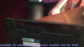 russian teen with tattoo gives deepthroat in homemade video