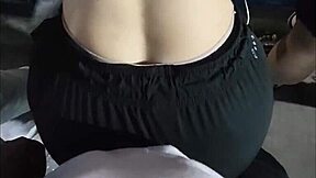 My step-niece was cooking eggs in the kitchen and ended up pumping milk