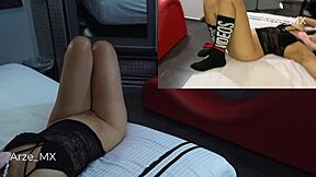 in this homemade video, a guy penetrates his latina girlfriend without condom after oral, in cam3 and pov.