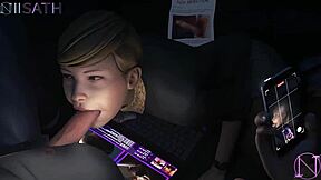 I love watching Life is Strange gals get holes stretched.