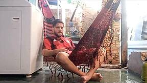 rough homemade sex with blonde in public