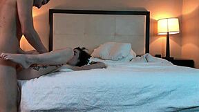 Hot Tatted Petite Teen Gets Rough Missionary Fucking In Pussy.