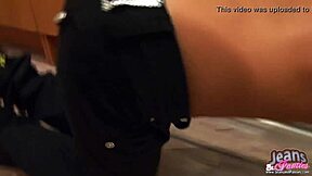 i want to give you a peek under my jeans at my panties