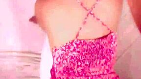 petite teen 18+ reacts to intense fingering in doggystyle