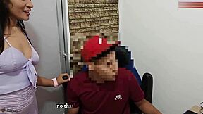 Horny Teen Gets Creampied!