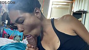 blowjob before eating, so yummy with big cock! 😋