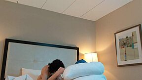 20 year old feels deep emotion deepthroating huge cock