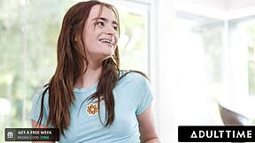 milf rachael succumbs to teen babysitter reese's seduction