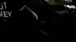 Petite Latina Flashes Pussy For A Ride In The Car