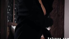 Is This Ebony Teen Vulnerable To Jenna Foxx And Katrina Jade's Seduction?