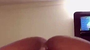 In a homemade setting, a petite ebony amateur rides a big black cock hard. Her tight ass bounces as she takes every inch.