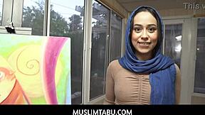 Exclamatory-Raw Wow! Hot Hijab Stepsister Dania Vegax Sucks in POV Action!