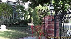 Petite lesbian gets her pussy eaten out