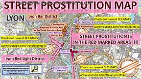 Teen blowjob on Lyon streets with French prostitutes!